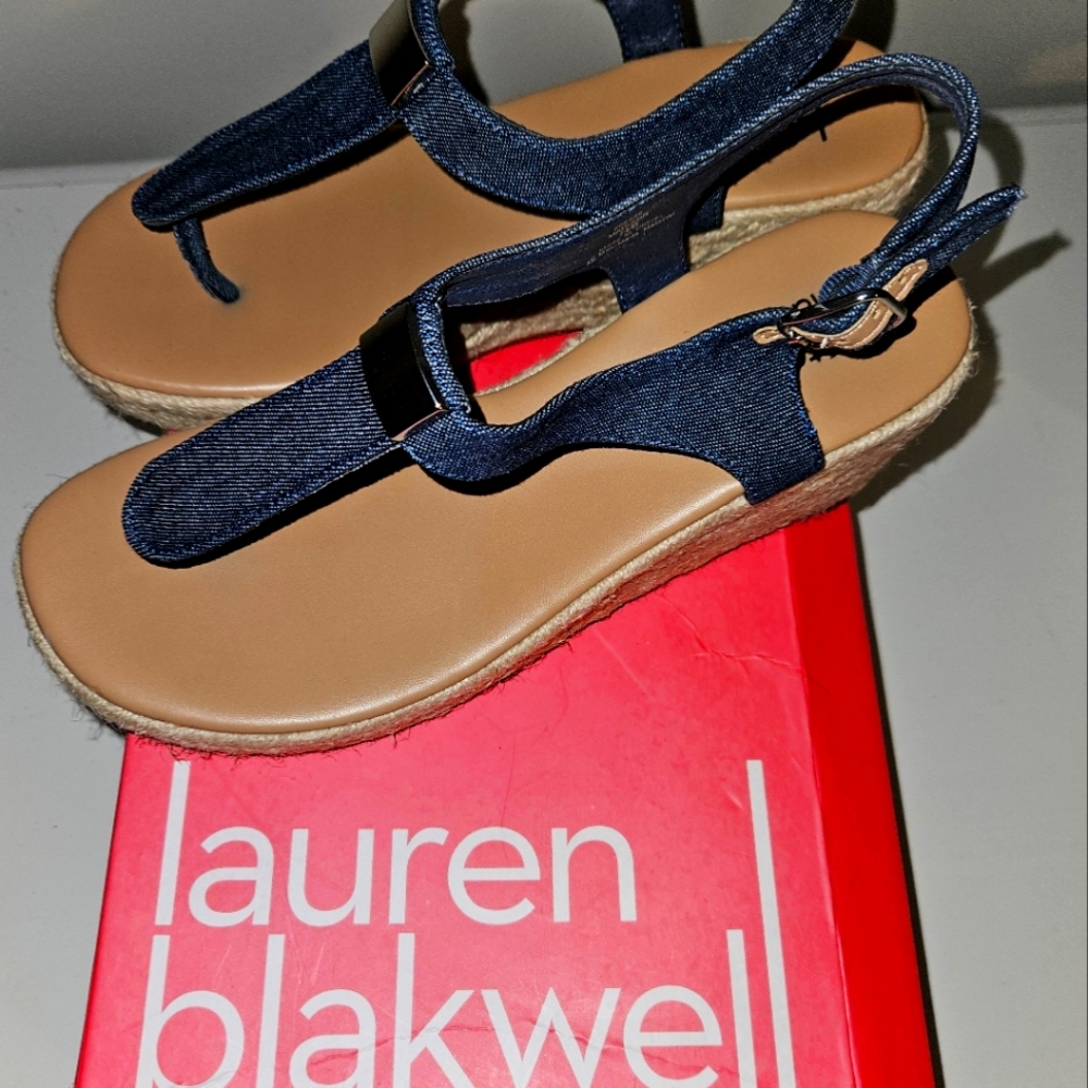 Lauren Blakwell Wedge Shoes